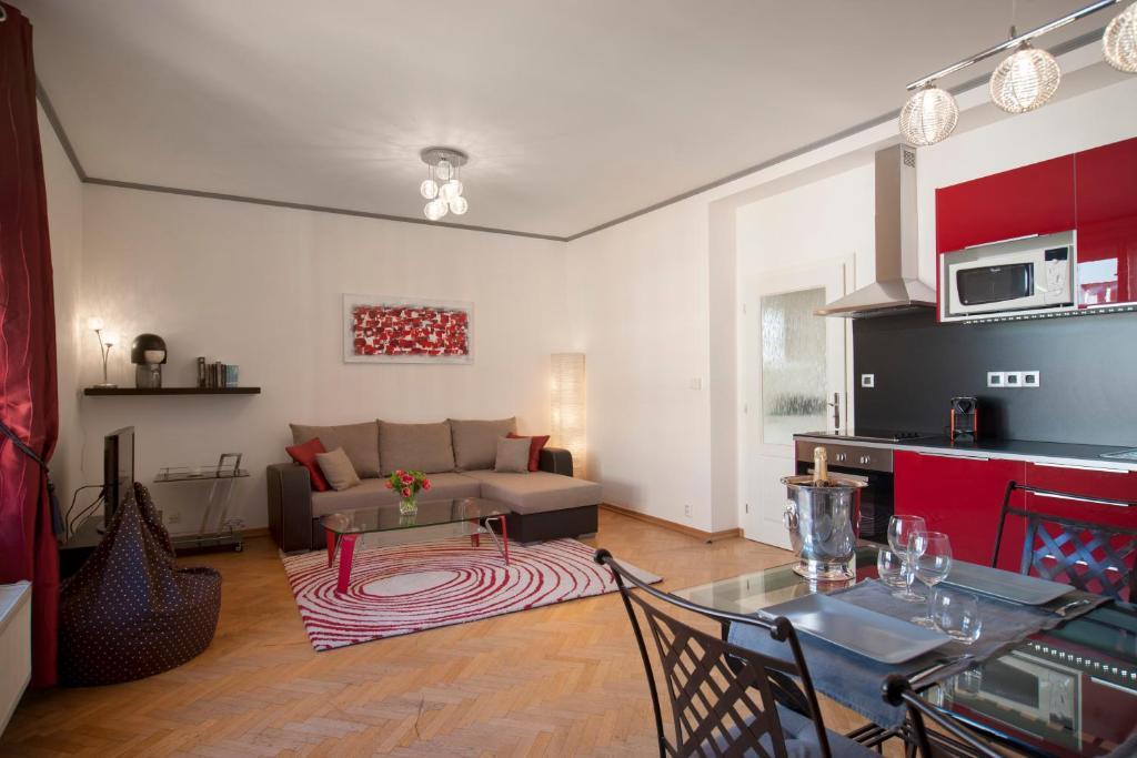 Apartmán Twist Praha Pokoj fotografie